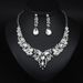 New Necklace And Earrings For Women, Two-Piece Fashion Accessories From Yiwu, Internet Celebrity Jewelry Set_ipsvogv.com