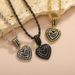 Men's Jewelry Niche Gold Plated Love Clavicle Chain Metal Hip Hop Accessories Sweater Chain Female Pendant Necklace Pendant_ipsvogv.com
