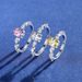 s925 Sterling Silver Classic Temperament Imported Special Shaped High Carbon Diamond Color Diamond Ring Shining Star Ring Factory Customized_ipsvogv.com