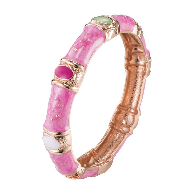 Cloisonne Bracelet Oil Drop Cat's Eye Color Matching Open Bracelet Cloisonne Jewelry Accessories Female Scenic Spot Gift_ipsvogv.com