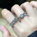 Open Women's New Zircon Ins Style Light Luxury Niche Design Advanced Fashion Personality Exquisite Ring Set_ipsvogv.com