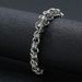 Women's Jewelry Retro Hand Woven Twisted Chain Bracelet Jewelry High End Hip Hop Accessories Versatile Simple Titanium Steel_ipsvogv.com