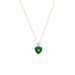 Women's Jewelry Casual Colored Enamel Love Necklace Light Luxury High End Design Sense Cold Style Peach Heart Versatile Sweater Chain_ipsvogv.com
