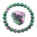 Agate Tiger Eye Crystal Natural Stone Elastic Rope Bead Bracelet For Men And Women_ipsvogv.com