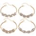 Women’s Jewelry Set Fashion Personality Temperament New Flower Zircon Bracelet Ins Cold Style Women's Light Luxury Fashion Bracelet Jewelry_ipsvogv.com