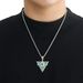 Pendants & Charms Hip Hop Game King Millennium Building Block Oil Drip Eye Pendant Exquisite Simple Geometric Triangle Jewelry Necklace_ipsvogv.com