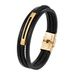 Minimalist New Product Handmade Fashionable Woven Multi layer Leather Popular Hand Jewelry Couple Punk Bracelet_ipsvogv.com