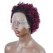 Pixie Short Bob Wigs 100% Human Hair For Women 1B 99j Wine Colored Short Bob Curly Wig_ipsvogv.com