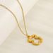 Titanium Steel Jewelry Hollow Three Dimensional Bear Necklace Female K Gold Light Luxury Niche Necklace Advanced Clavicle Chain_ipsvogv.com