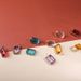 Women’s Jewelry Set Fashion Exaggerated Jewelry Fashion Simple Colorful Rhinestone Earrings Square With Diamond Popular Ear Hook Earrings For Women_ipsvogv.com