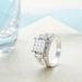 Cao Shi Wide Edition Men's Wedding Ring and Dominant Full Set with Zircon for Men's Ring Ring_ipsvogv.com
