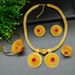 Dubai Hot Selling Gold-plated Necklace Earrings Bracelet Ring Alloy Jewelry Six Piece Set_ipsvogv.com