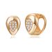 Women's Jewelry Copper Fashion High End Water Drop Zircon Earrings_ipsvogv.com