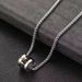 Small Waist Trendy Brand Versatile Titanium Steel Pendant Necklace Luxury Men's Chain Cool Matching_ipsvogv.com