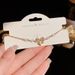 Gold Series Unique Personality Trendy Zircon Bracelet Light Luxury Versatile Design Simple High-end Sense Jewelry_ipsvogv.com