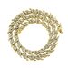 INS Style 8mm Wave Pattern Ice Crystal Necklace Niche Design High End Female Bracelet Personality Simple Clavicle Chain Hand Jewelry_ipsvogv.com