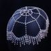 explosions AB colored diamond dazzling novel rhinestone hair accessories unique charming diamond ring Head circle_ipsvogv.com