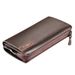 Men's Wallet New Business And Leisure Large Capacity Handbag Litchi Pattern Zipper Handbag_ipsvogv.com