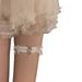 Bowknot Heart Bell Ring Punk Lace Thigh Jewelry Neckband Collarbone Accessory Leg Chain For Women_ipsvogv.com