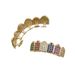 New Hot Sale Colorful 6 Color Micro Inlaid Zircon Hip Hop Braces Canines Vampire Teeth Hip Hop Jewelry_ipsvogv.com