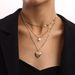 Temperament Multi-layer Love Chain Pearl Can Be Opened Peach Heart Pendant Necklace Female Ins Wind_ipsvogv.com