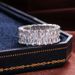 Fashion style popular new AAA double drainage drop shaped zircon ring fashion ring with accessories_ipsvogv.com