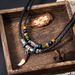 Wolf Teeth Double Layered Stacked Necklace Men's New Ethnic Style Fashion Personalized Design Women's High End Versatile_ipsvogv.com