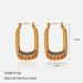 Women’s Jewelry Set Fashion Temperament Niche Personality Earrings Stainless Steel Plated Gold Retro Twisted Snail Shell Micro Inlaid Earrings_ipsvogv.com