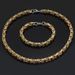 Stainless Steel Domineering Men's Square Buckle Chain Emperor Chain Two Color Gold Men's Necklace Jewelry_ipsvogv.com