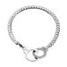 Versatile Hip-Hop Trendy Men's Pendant Titanium Simple Personality Interlocking Stainless Steel Bracelet Accessories_ipsvogv.com