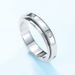 Lovers Couple Ring S925 Sterling Silver Inlaid With Moissanite Simple Ring Light Luxury Fashion All Match_ipsvogv.com