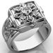Hecheng Hip Hop Punk Plated Men's Box Flip Up Ring_ipsvogv.com