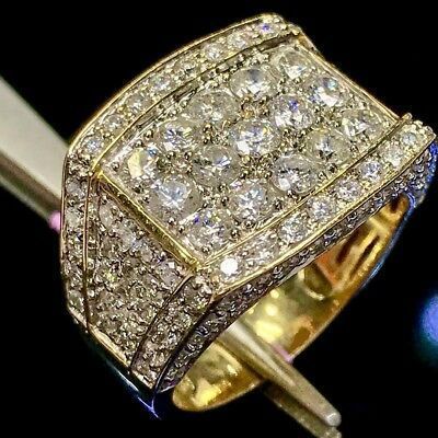Hecheng's New Atmospheric Hip-hop Style Men's Rhinestone Ring Street Fashion Brand Accessory_ipsvogv.com