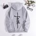 Men's Clothing sweatshirt faith fashion printed hooded back collar plus velvet sweatshirt_ipsvogv.com