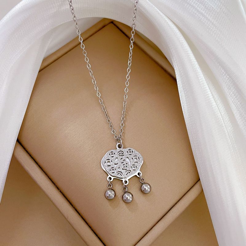 Full Body 【 Titanium Steel 】 Auspicious Luck Lock Temperament And Personality Are Extremely Simple. Genuine Gold 【 】 Simple._ipsvogv.com