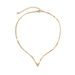 Hip Hop Minimalist V-shaped Snake Bone Chain Collarbone Necklace Versatile Metal Geometric Men's And Women's Necklaces_ipsvogv.com