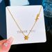 Full Body 【 Titanium Steel 】 Star Minimalist Style Couple's Furnace Genuine Gold Necklace Female Ins Mesh Red Collarbone 【 】_ipsvogv.com
