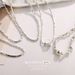Summer Fresh Silver Necklace Summer Niche All Match High End Clavicle Chain Simple Personality Beads_ipsvogv.com