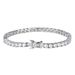 Women's Jewelry Copper Tennis Chain 3mm 4mm 5mm Copper Micro Inlaid Zirconia Single Row Bracelet Hip Hop Bracelet_ipsvogv.com