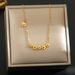 Korean Version Simple 6 Small Daisies Titanium Steel For Women With A Niche Design, High-end Temperament, Collarbone_ipsvogv.com