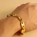 Wedding Jewelry Sets Coffee Bean Chain Necklace Bracelet For Men Women Gold Plated Stainless Steel Classic Casual_ipsvogv.com