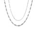 Simple And Versatile Double Layer Stacked Titanium Steel Bracelet For Women In Summer, Light Luxury, Ins, Men's Trendy Hip Hop Personality Jewelry_ipsvogv.com