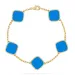 Designer Bracelets Van Bracelet Four Leaf Clover Gold Love Bangle Pendant Sparkg Crystal Dia For Women&girl_ipsvogv.com
