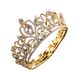 Bridal Crown Crown headdress birthday cake Crown wedding dress accessories Princess Crown accessories headband_ipsvogv.com