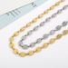 Women's Jewelry Titanium Steel Necklace Simple And Advanced Sense Of Fashion Coffee Bean Pig Nose Stainless Steel Gold Titanium Steel Necklace_ipsvogv.com
