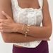 Holiday Style Metal Conch Crab Claw Pendant Creative Small Chili Pearl Snake Bone Chain Bracelet_ipsvogv.com