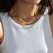 Titanium steel does not fade K electroplated snake bone chain box chain square pearl necklace stainless steel Cuban chain plain chain_ipsvogv.com