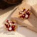 Women’s Jewelry Set Fashion Ins Style Summer Fashion Popular All Match Retro Coral Pearl Oil Drop Ladies Wear Earrings_ipsvogv.com