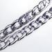 Mens Cuban Heavy Jewely Necklace Stainless Steel Silver Tone_ipsvogv.com
