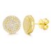 Men And Women's Jewelry S925 Sterling Silver Earrings D Color 1.2mm Moissanite Earrings Fashionable Personality Fine Workmanship 925 Round Earrings_ipsvogv.com